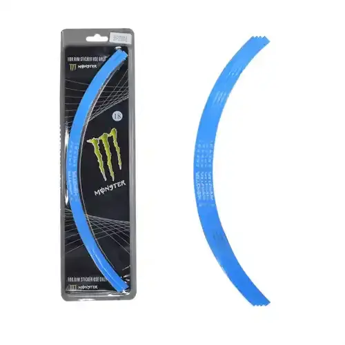 KIT LINEA REFLECTIVA AZUL ARO RIN 12-16 BLIST - 1