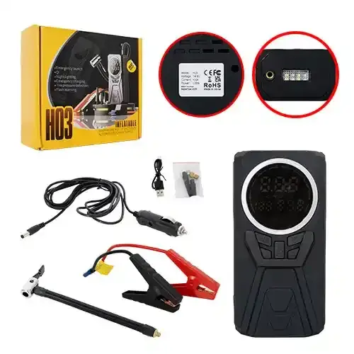 JUM STARTER MULTIPROPOSITO 4 CON LUZ PARA INFLAR EN 1 12 VOLTIOS - 1